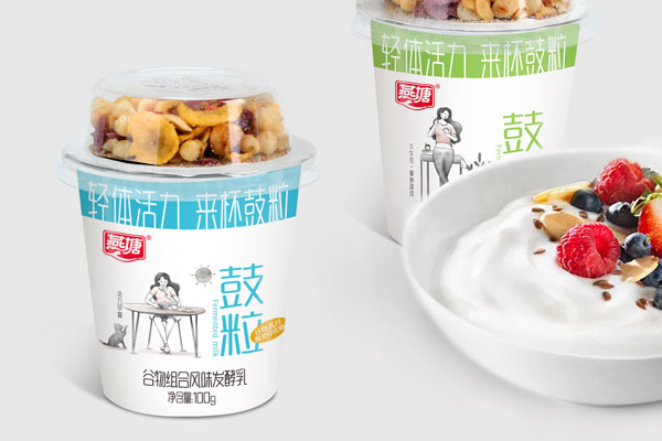 酸奶食品包装设计原创案例x乐虎88国际设计